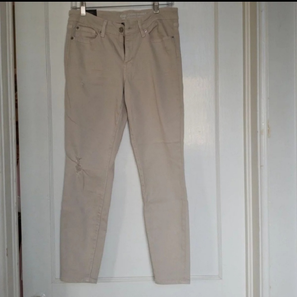 Gap khaki legging skimmer 6R  NEW